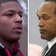 Ma'lik Richmond (YouTube); O.J. Simpson (AFP/Getty Images)